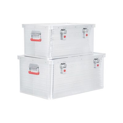 Jeu de caisses en aluminium STIER, 50 l + 85 l, DI (903669) - Publicité Jeu de caisses en aluminium STIER, 50 l + 85 l, DI (903669) - Publicité