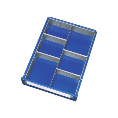 Kit de compartimentation Rau tiroir-E H 120-360mm 1 séparateur + 4 parois enfichables (E-ET-1-4-120-150) - Publicité Kit de compartimentation Rau tiroir-E H 120-360mm 1 séparateur + 4 parois enfichables (E-ET-1-4-120-150) - Publicité