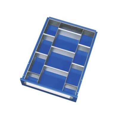 Kit de compartimentation Rau tiroir-E H 60-90mm 2 séparations + 9 parois enfichables (E-ET-2-9-60-90) - Publicité Kit de compartimentation Rau tiroir-E H 60-90mm 2 séparations + 9 parois enfichables (E-ET-2-9-60-90) - Publicité