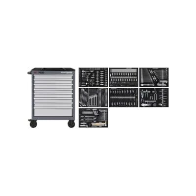 Kraftwerk BT700 Chariot d'atelier, 8 tiroirs, BASIC, 351 pcs. (102.118.107) - Publicité Kraftwerk BT700 Chariot d'atelier, 8 tiroirs, BASIC, 351 pcs. (102.118.107) - Publicité