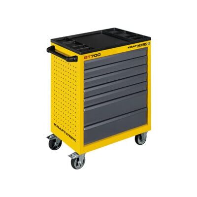 Kraftwerk Chariot d'atelier BT700 JAUNE 60/40 7 tiroirs (101.117.101) - Publicité Kraftwerk Chariot d'atelier BT700 JAUNE 60/40 7 tiroirs (101.117.101) - Publicité