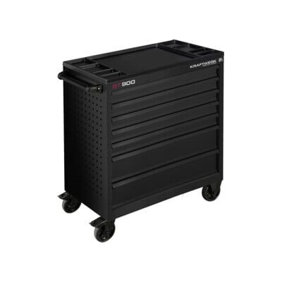 Kraftwerk Chariot d'atelier BT900 7 tiroirs noir, vide (101.217.BLK) - Publicité Kraftwerk Chariot d'atelier BT900 7 tiroirs noir, vide (101.217.BLK) - Publicité