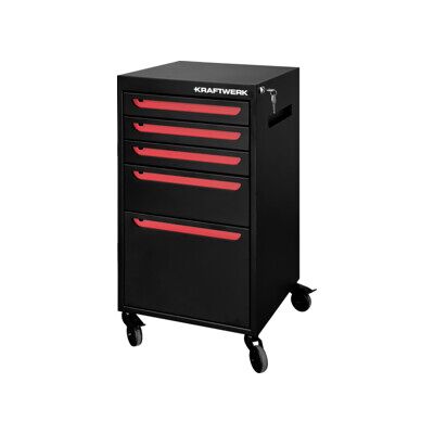 Kraftwerk DESIGN LINE Chariot d'atelier compact ST470, 5 tiroirs (101.470.000) - Publicité Kraftwerk DESIGN LINE Chariot d'atelier compact ST470, 5 tiroirs (101.470.000) - Publicité