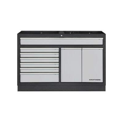 Kraftwerk Mobilio Armoire à tiroirs 1360 mm 7 tiroirs 2 extensions (3964-03-W) - Publicité Kraftwerk Mobilio Armoire à tiroirs 1360 mm 7 tiroirs 2 extensions (3964-03-W) - Publicité