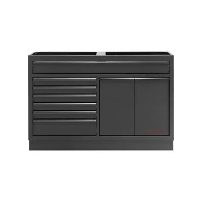 Kraftwerk MOBILIO Armoire à tiroirs 1360 mm 7 tiroirs 2 extensions BLK (3964-03-W-BLK) - Publicité Kraftwerk MOBILIO Armoire à tiroirs 1360 mm 7 tiroirs 2 extensions BLK (3964-03-W-BLK) - Publicité