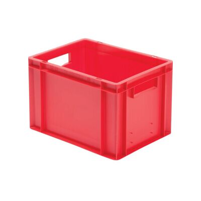 Conteneur empilable Kaiserkraft - 24L, Jaune - Publicité Conteneur empilable Kaiserkraft - 24L, Jaune - Publicité