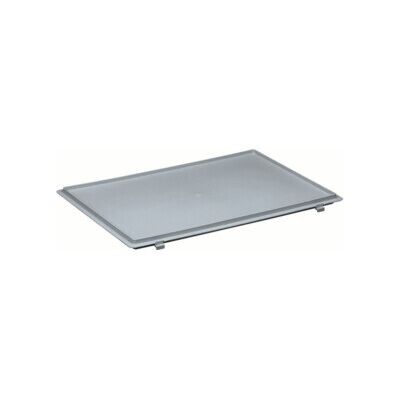 Lockweiler Couvercle avec charnière gris L.600×I.400mm pour bac de transport/empilable (9000447875) - Publicité Lockweiler Couvercle avec charnière gris L.600×I.400mm pour bac de transport/empilable (9000447875) - Publicité
