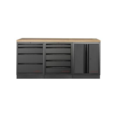 Mobilier d'atelier Mobilio 3 éléments Kraftwerk 3 (3964K-BLK-001) - Publicité Mobilier d'atelier Mobilio 3 éléments Kraftwerk 3 (3964K-BLK-001) - Publicité
