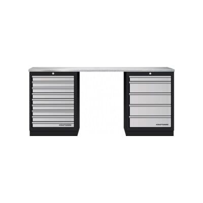Mobilier d'atelier Mobilio 3 éléments Kraftwerk, acier inoxydable (3964K-905IX) - Publicité Mobilier d'atelier Mobilio 3 éléments Kraftwerk, acier inoxydable (3964K-905IX) - Publicité