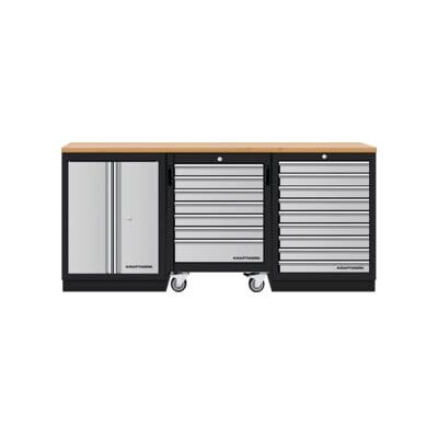 Mobilier d'atelier Mobilio 3 éléments Kraftwerk, chariot d'atelier, contreplaqué hêtre (3964K-SR9) - Publicité Mobilier d'atelier Mobilio 3 éléments Kraftwerk, chariot d'atelier, contreplaqué hêtre (3964K-SR9) - Publicité