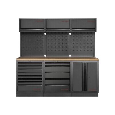 Mobilier d'atelier Mobilio 3 éléments Kraftwerk, unité murale (3964K-BLK-005) - Publicité Mobilier d'atelier Mobilio 3 éléments Kraftwerk, unité murale (3964K-BLK-005) - Publicité