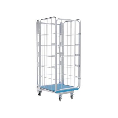 nestainer® Chariot de transport 1630 KU 730 x 845 mm galvanisé bleu ; E. S. B. (N47308451630CC05OZB46) - Publicité nestainer® Chariot de transport 1630 KU 730 x 845 mm galvanisé bleu ; E. S. B. (N47308451630CC05OZB46) - Publicité