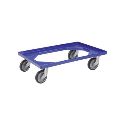 Plateaux roulants Bito l 620 x l 420 bleu brillant RAL 5007 (21883) - Publicité Plateaux roulants Bito l 620 x l 420 bleu brillant RAL 5007 (21883) - Publicité