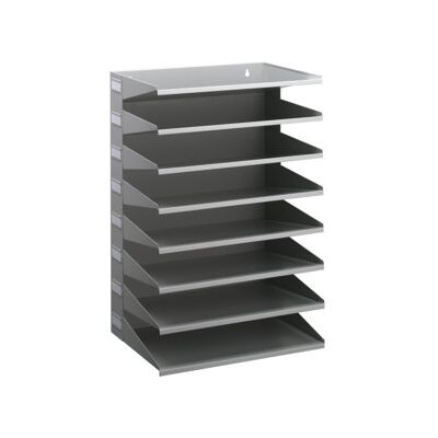 Poste de tri 8 comp. H540xl360xP250mm tôle en acier gris clair, RAL 7035 DURABLE (336110) - Publicité Poste de tri 8 comp. H540xl360xP250mm tôle en acier gris clair, RAL 7035 DURABLE (336110) - Publicité