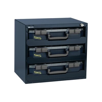 raaco SafeBox 80x3 coffre-fort (assemblé) B.452xT.330xH.405mm 3Boîtiers de tri en acier A.PP (136389) - Publicité raaco SafeBox 80x3 coffre-fort (assemblé) B.452xT.330xH.405mm 3Boîtiers de tri en acier A.PP (136389) - Publicité
