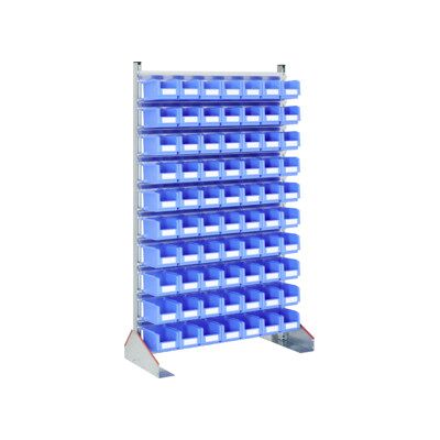 Racks fixes Bito p 500 bacs en bleu (19501) - Publicité Racks fixes Bito p 500 bacs en bleu (19501) - Publicité