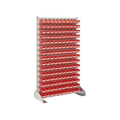 Racks fixes Bito p 500 bacs en rouge (19500) - Publicité Racks fixes Bito p 500 bacs en rouge (19500) - Publicité