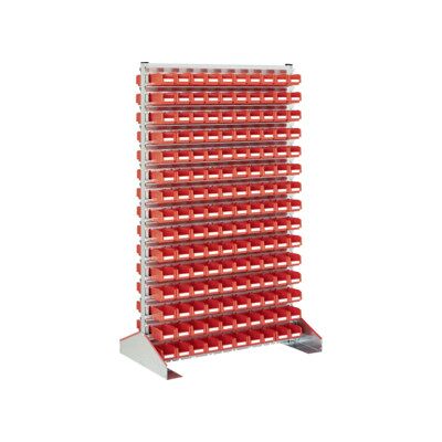 Racks fixes Bito p 700 bacs en rouge (19507) - Publicité Racks fixes Bito p 700 bacs en rouge (19507) - Publicité