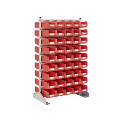 Racks fixes Bito p 700 bacs en rouge (19509) - Publicité Racks fixes Bito p 700 bacs en rouge (19509) - Publicité