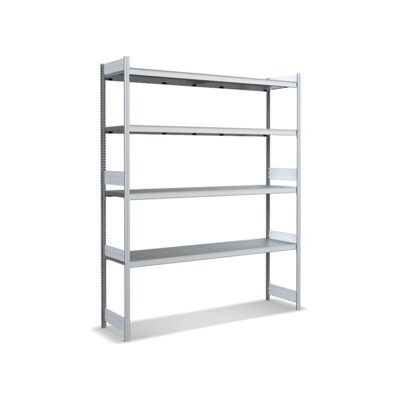 Rayonnages à tablettes grande largeur avec Platelage métallique Bito Bito p 524 x H 2500 f (C1255-0022) - Publicité Rayonnages à tablettes grande largeur avec Platelage métallique Bito Bito p 524 x H 2500 f (C1255-0022) - Publicité