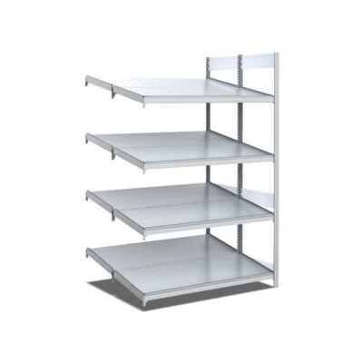 Rayonnages d'approvisionnement Bito l 1000 x p 1050 x H 2000 finition galvanisée (52991) - Publicité Rayonnages d'approvisionnement Bito l 1000 x p 1050 x H 2000 finition galvanisée (52991) - Publicité