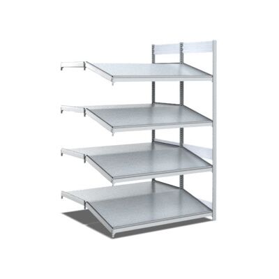 Rayonnages d'approvisionnement Bito l 1000 x p 1250 x H 2000 finition galvanisée (52977) - Publicité Rayonnages d'approvisionnement Bito l 1000 x p 1250 x H 2000 finition galvanisée (52977) - Publicité
