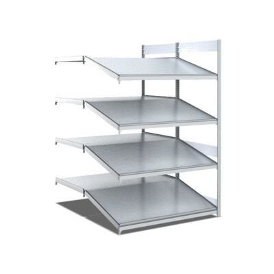 Rayonnages d'approvisionnement Bito l 1000 x p 1650 x H 2000 finition galvanisée (52979) - Publicité Rayonnages d'approvisionnement Bito l 1000 x p 1650 x H 2000 finition galvanisée (52979) - Publicité