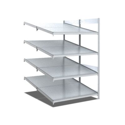 Rayonnages d'approvisionnement Bito l 1000 x p 1650 x H 2000 finition galvanisée (52995) - Publicité Rayonnages d'approvisionnement Bito l 1000 x p 1650 x H 2000 finition galvanisée (52995) - Publicité