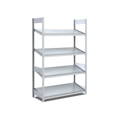 Rayonnages d'approvisionnement Bito l 1000 x p 524 x H 2000 finition galvanisée (52958) - Publicité Rayonnages d'approvisionnement Bito l 1000 x p 524 x H 2000 finition galvanisée (52958) - Publicité