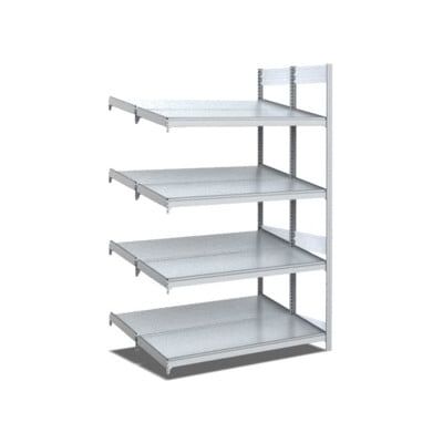 Rayonnages d'approvisionnement Bito l 1000 x p 850 x H 2000 finition galvanisée (52989) - Publicité Rayonnages d'approvisionnement Bito l 1000 x p 850 x H 2000 finition galvanisée (52989) - Publicité
