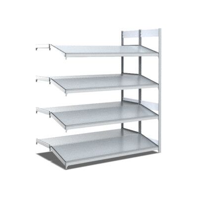 Rayonnages d'approvisionnement Bito l 1300 x p 1050 x H 2000 finition galvanisée (52983) - Publicité Rayonnages d'approvisionnement Bito l 1300 x p 1050 x H 2000 finition galvanisée (52983) - Publicité