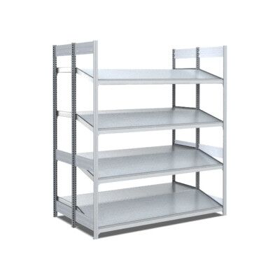 Rayonnages d'approvisionnement Bito l 1300 x p 1050 x H 2000 finition galvanisée (52982) - Publicité Rayonnages d'approvisionnement Bito l 1300 x p 1050 x H 2000 finition galvanisée (52982) - Publicité
