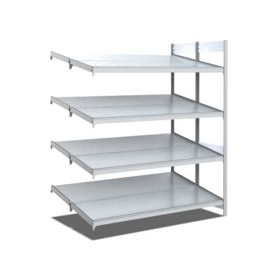 Rayonnages d'approvisionnement Bito l 1300 x p 1050 x H 2000 finition galvanisée (52999) - Publicité Rayonnages d'approvisionnement Bito l 1300 x p 1050 x H 2000 finition galvanisée (52999) - Publicité