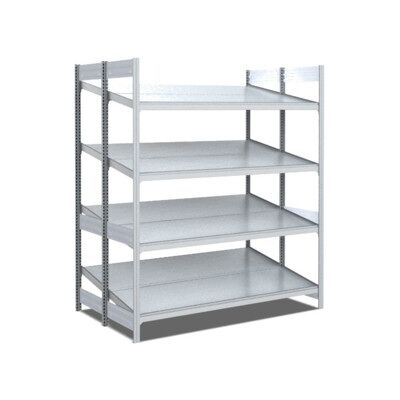 Rayonnages d'approvisionnement Bito l 1300 x p 1050 x H 2000 finition galvanisée (52998) - Publicité Rayonnages d'approvisionnement Bito l 1300 x p 1050 x H 2000 finition galvanisée (52998) - Publicité