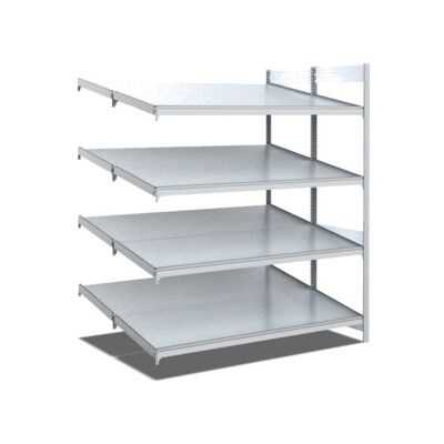 Rayonnages d'approvisionnement Bito l 1300 x p 1250 x H 2000 finition galvanisée (53001) - Publicité Rayonnages d'approvisionnement Bito l 1300 x p 1250 x H 2000 finition galvanisée (53001) - Publicité
