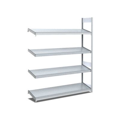 Rayonnages d'approvisionnement Bito l 1300 x p 424 x H 2000 finition galvanisée (52965) - Publicité Rayonnages d'approvisionnement Bito l 1300 x p 424 x H 2000 finition galvanisée (52965) - Publicité