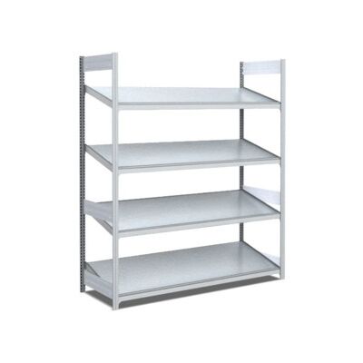 Rayonnages d'approvisionnement Bito l 1300 x p 624 x H 2000 finition galvanisée (52968) - Publicité Rayonnages d'approvisionnement Bito l 1300 x p 624 x H 2000 finition galvanisée (52968) - Publicité