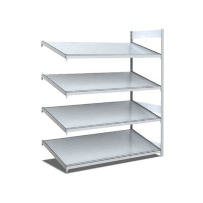 Rayonnages d'approvisionnement Bito l 1300 x p 824 x H 2000 finition galvanisée (52971) - Publicité Rayonnages d'approvisionnement Bito l 1300 x p 824 x H 2000 finition galvanisée (52971) - Publicité