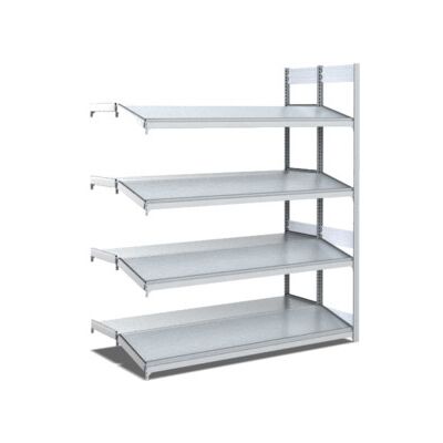 Rayonnages d'approvisionnement Bito l 1300 x p 850 x H 2000 finition galvanisée (52981) - Publicité Rayonnages d'approvisionnement Bito l 1300 x p 850 x H 2000 finition galvanisée (52981) - Publicité