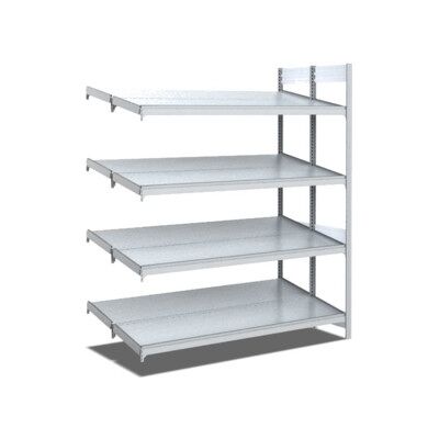 Rayonnages d'approvisionnement Bito l 1300 x p 850 x H 2000 finition galvanisée (52997) - Publicité Rayonnages d'approvisionnement Bito l 1300 x p 850 x H 2000 finition galvanisée (52997) - Publicité