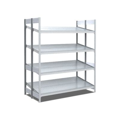 Rayonnages d'approvisionnement Bito l 1300 x p 850 x H 2000 finition galvanisée (52996) - Publicité Rayonnages d'approvisionnement Bito l 1300 x p 850 x H 2000 finition galvanisée (52996) - Publicité