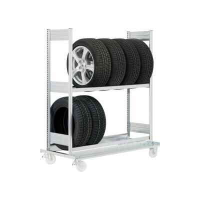 Rayonnages pour pneus Bito l 1370 x p 682 x H 1625 galvanisé (40200) - Publicité Rayonnages pour pneus Bito l 1370 x p 682 x H 1625 galvanisé (40200) - Publicité