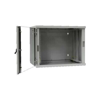 Rittal Boîtier Murale Réseau 9U - Rack - Gris - Publicité Rittal Boîtier Murale Réseau 9U - Rack - Gris - Publicité