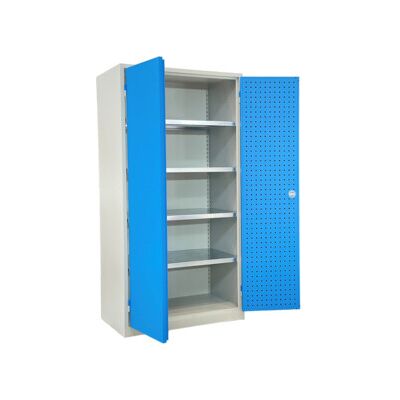 STIER Armoire d’atelier 1940 × 1000 × 600 mm Gris clair Bleu clair (907575) - Publicité STIER Armoire d’atelier 1940 × 1000 × 600 mm Gris clair Bleu clair (907575) - Publicité