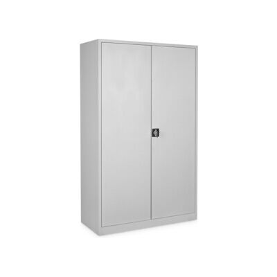 STIER Armoire universelle Basic 120 x 50 cm 4 étagères Gris clair (907571) - Publicité STIER Armoire universelle Basic 120 x 50 cm 4 étagères Gris clair (907571) - Publicité
