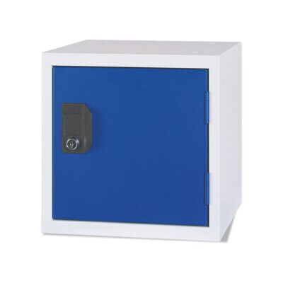 STIER Cube casier 450 × 450 × 450 mm gris clair bleu gentiane empilable (907632) - Publicité STIER Cube casier 450 × 450 × 450 mm gris clair bleu gentiane empilable (907632) - Publicité