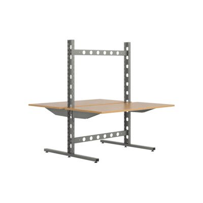 Structures l 1306 x l 1700 x H 1785 aluminium gris Bito RAL 9007 (19302) - Publicité Structures l 1306 x l 1700 x H 1785 aluminium gris Bito RAL 9007 (19302) - Publicité