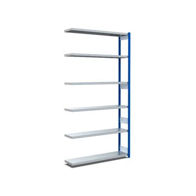 Type de rayonnage Bito:EL 40mm set de rayonnage / 100kg 2499x 996x324 6FB RAL5010 (C1236-0029) - Publicité Type de rayonnage Bito:EL 40mm set de rayonnage / 100kg 2499x 996x324 6FB RAL5010 (C1236-0029) - Publicité