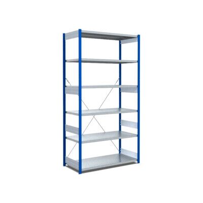 Type de rayonnage Bito : EL Grundfeld 40mm au sol / 100kg 2499x 996x624 6FB RAL5010 (C1235-0032) - Publicité Type de rayonnage Bito : EL Grundfeld 40mm au sol / 100kg 2499x 996x624 6FB RAL5010 (C1235-0032) - Publicité