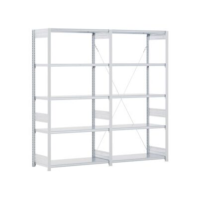 Type d'étagère Bito : Base EL 40mm set de sol / 100kg 1999x 996x324 5FB RAL7035 (C1235-0025) - Publicité Type d'étagère Bito : Base EL 40mm set de sol / 100kg 1999x 996x324 5FB RAL7035 (C1235-0025) - Publicité